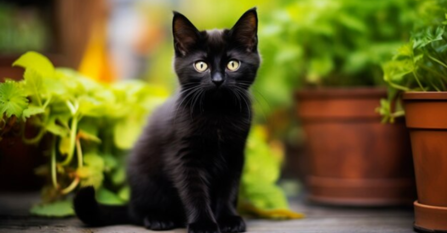 nomes para gatos pretos