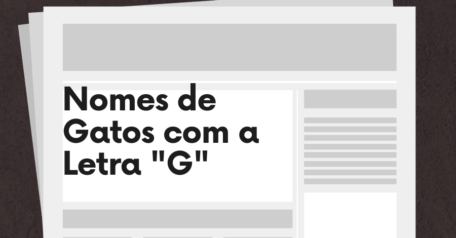 Nome de Gato Gabi